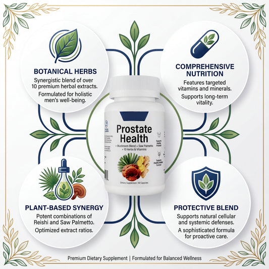 Luvixy saw palmetto and mushroom blend used for a guide to proprietary blend supplement labels