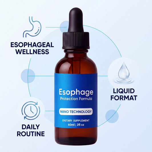 Luvixy Esophage Daily liquid supplement used for a guide to nano delivery claims and particle size terminology