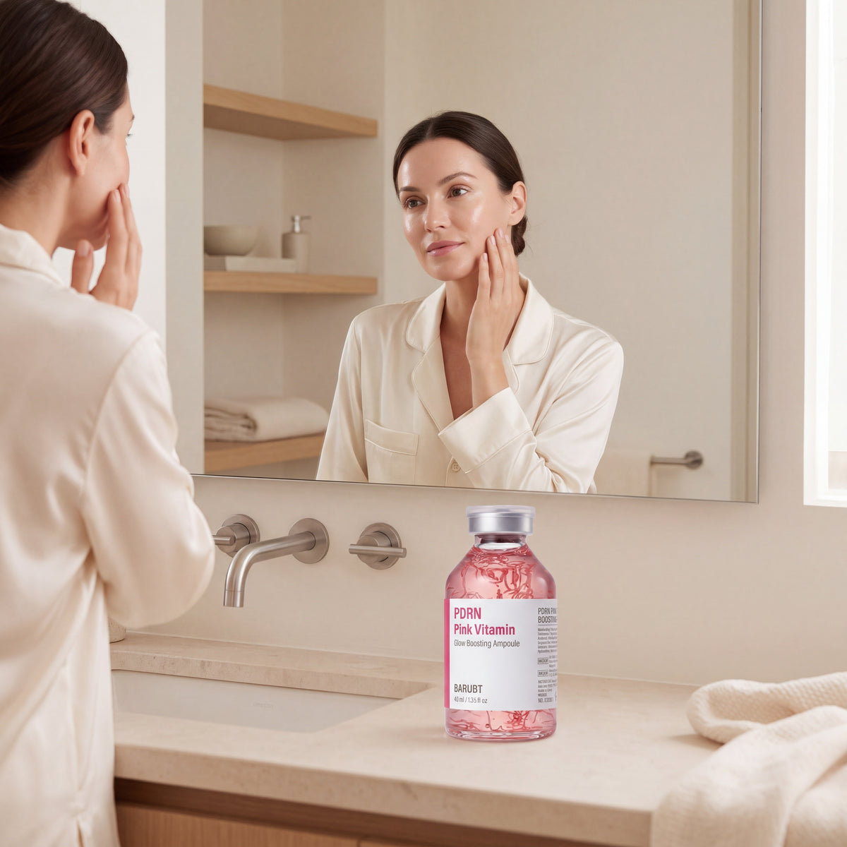PDRN pink vitamin ampoule – product detail, 40 mL