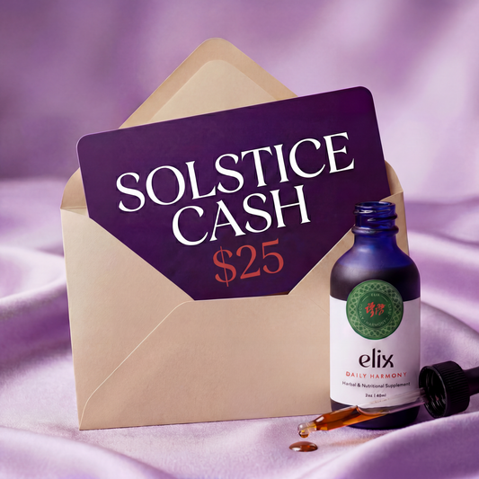 Free Gift: $25 Solstice Cash