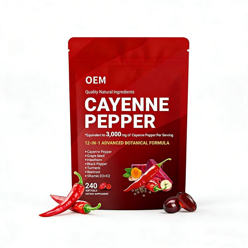 Cayenne Pepper 12-in-1 Botanical Formula 3000 mg – 240 Softgels