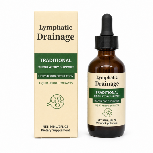 Luvixy Lymphatic Drainage Drops 59 mL bottle and box